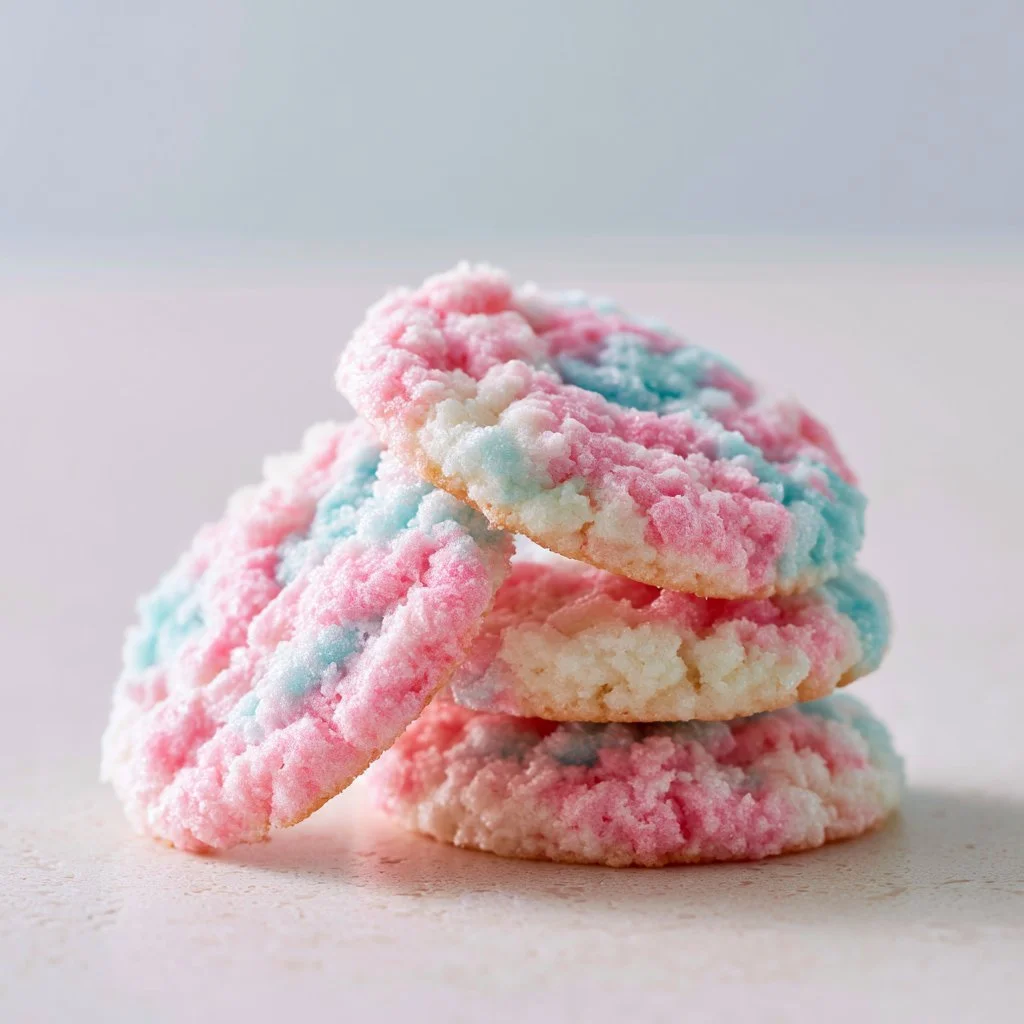 Cotton Candy Cookies