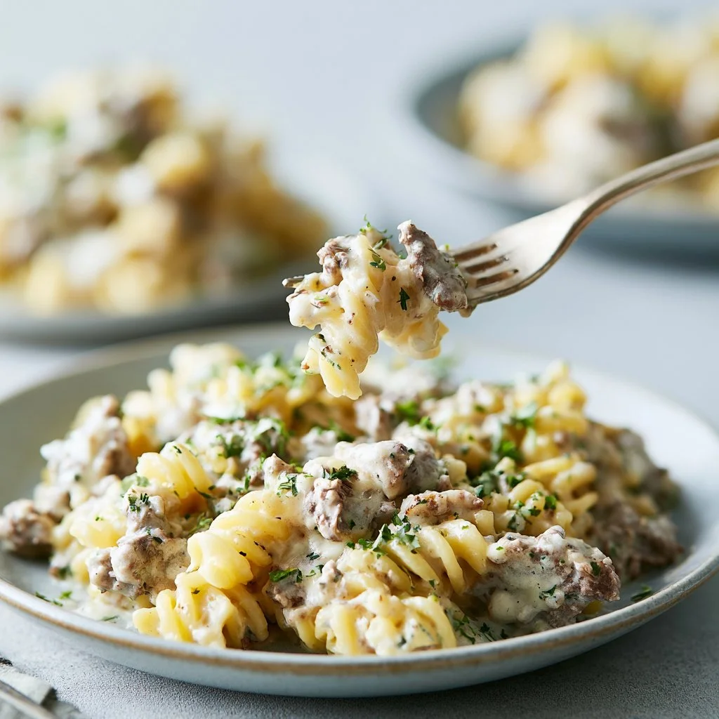 Creamy Beef Pasta
