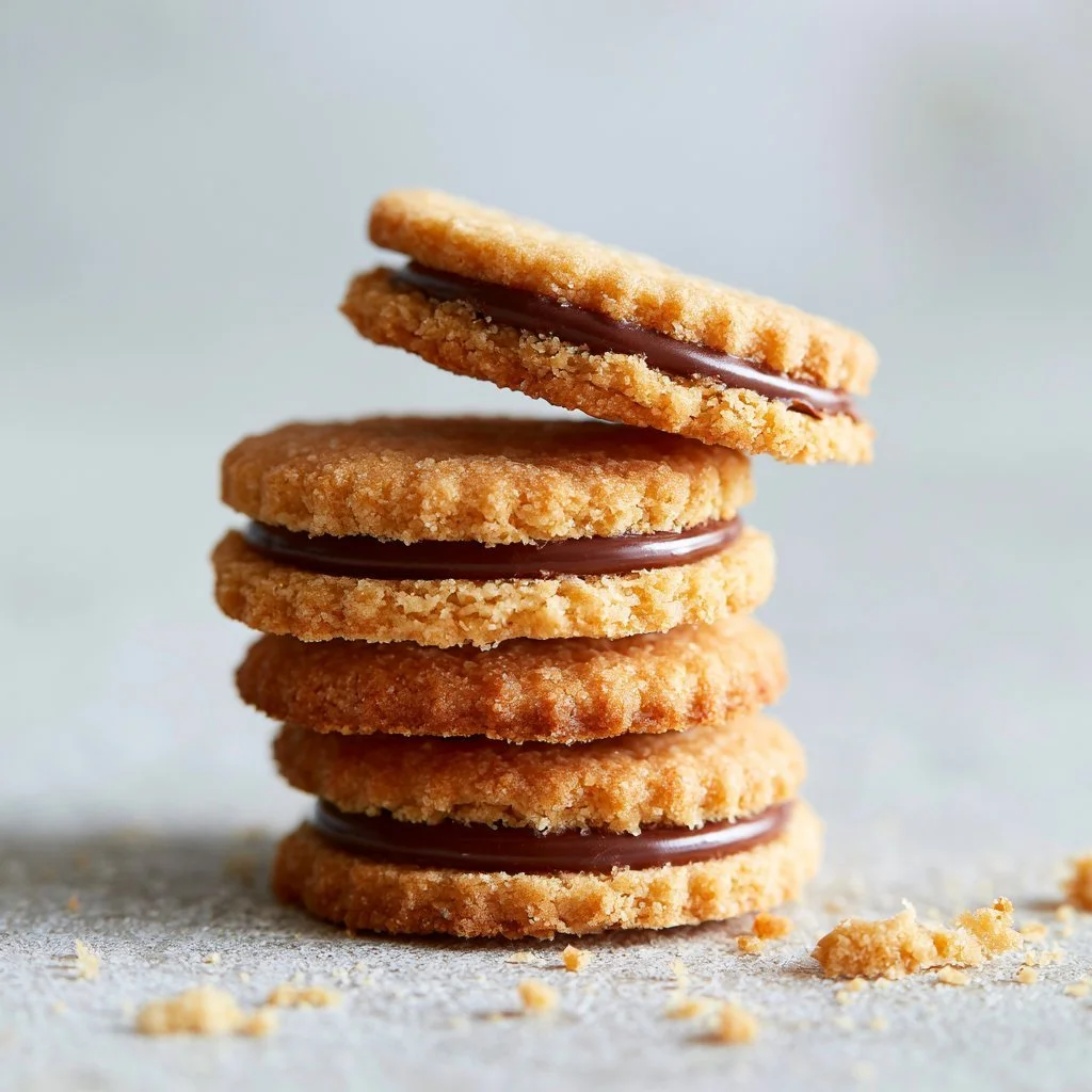 Homemade Kingston Biscuits on a plate, showcasing their rich texture and flavor.