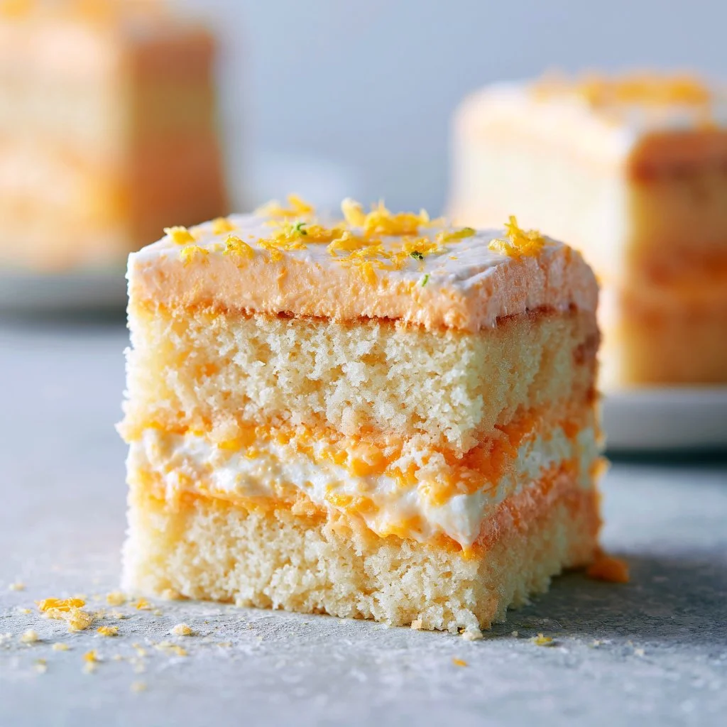 Orange Creamsicle Cake