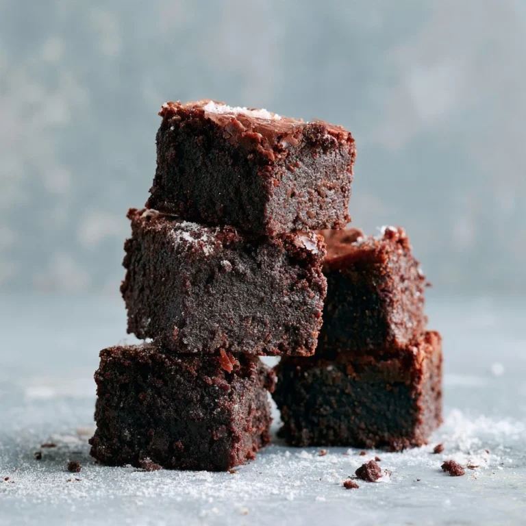 Two-bite brownies freshly baked and served on a plate.