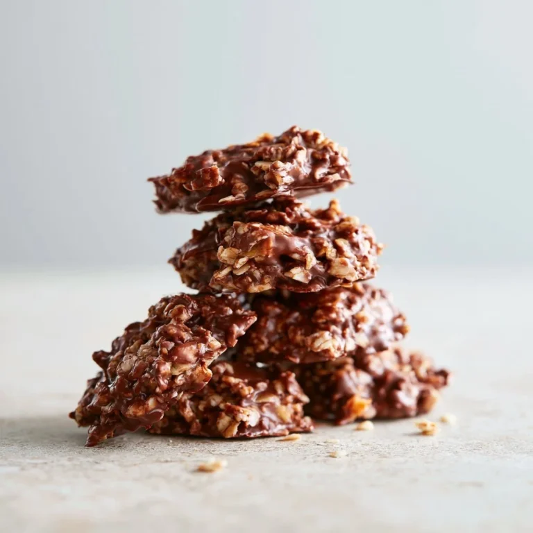 Healthy no bake cookies with nutritious ingredients ready to enjoy.
